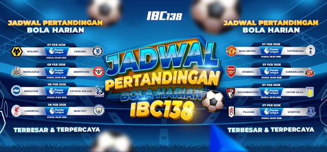 JADWAL PERTANDINGAN BOLA HARIAN