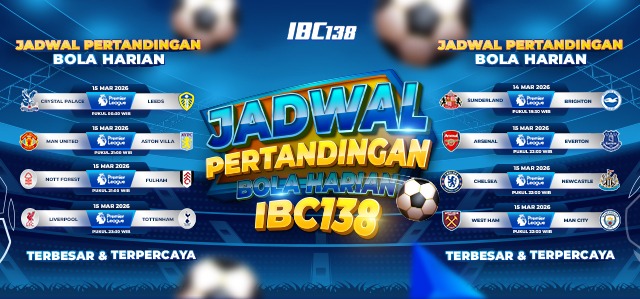 JADWAL PERTANDINGAN BOLA HARIAN