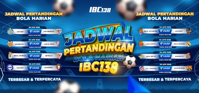 JADWAL PERTANDINGAN BOLA HARIAN