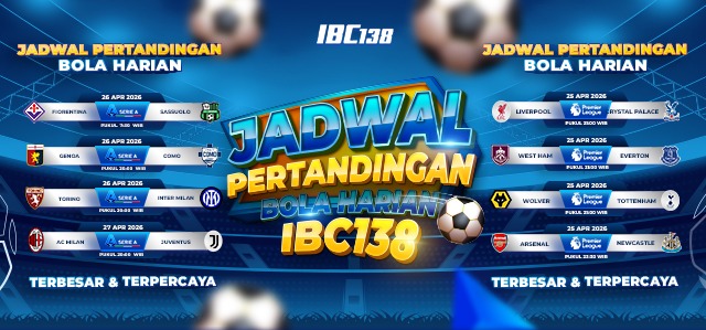 JADWAL PERTANDINGAN BOLA HARIAN