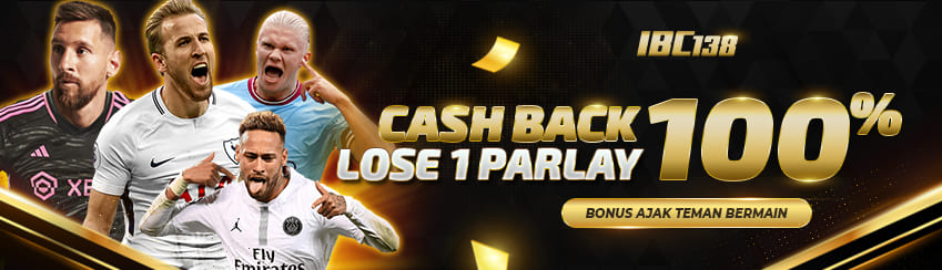 Cashback 100% Lose 1 Parlay