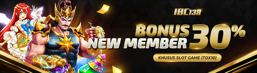 Bonus new member slot 30%